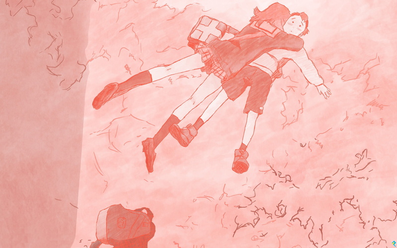 red, architecture, built structure, FLCL, no people, day, paint, wall - building feature, pink color, text, representation, messy, animal representation