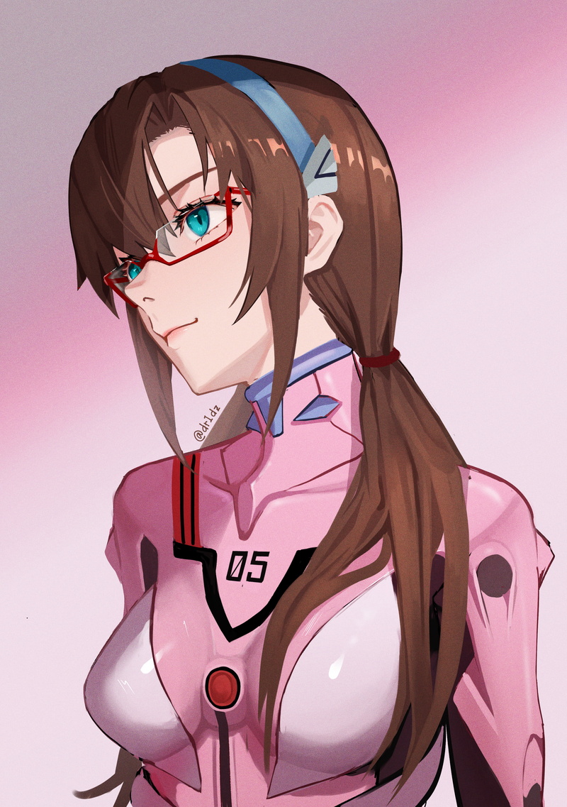 Drid, anime girls, Makinami Mari Illustrious, 4K, Neon Genesis Evangelion, anime, portrait display