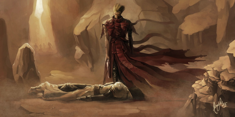 anime, 5K, death, warrior, trigun, fantasy, legato, bluesummers, game