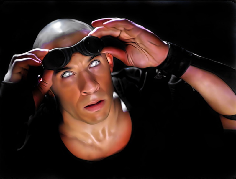 movie, fiction, 720P, science, chronicles, warrior, diesel, thriller, futuristic, sci, riddick, action, sci-fi, vin, chronriddick