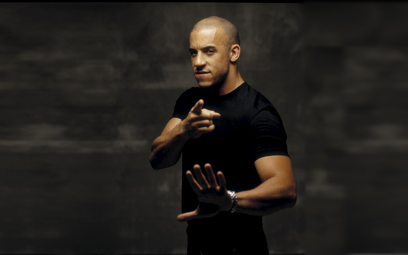 portrait, Director, copy Space, shirt, mark Sinclair Vincent, shaved Head, athlete, african Ethnicity, writer, african Descent, power, VIN diesel, one Man Only