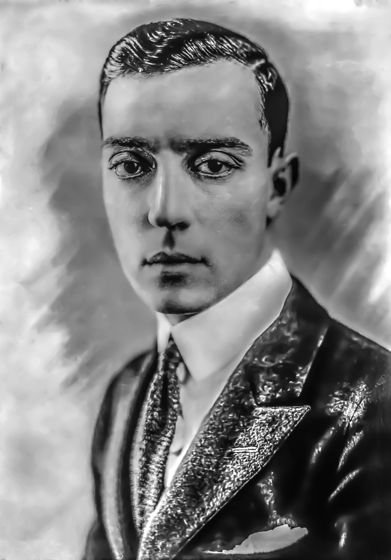 writer, real people, stunt coordinator, close-up, lifestyles, selective focus, day, producer, one person, hairstyle, buster keaton - male, portrait, serious