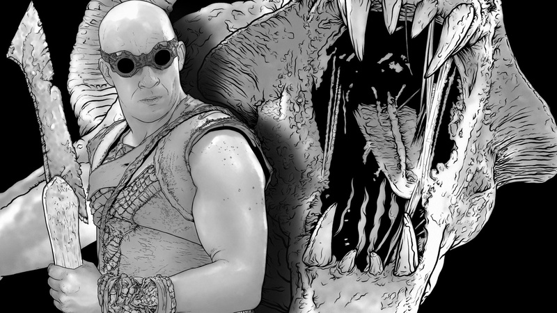 Riddick, Vin Diesel, Movie, Pitch Black, 1080P