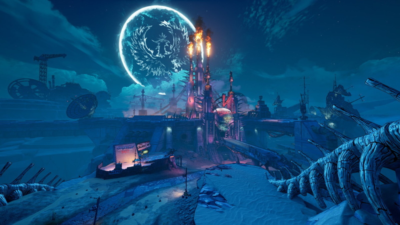 sunlight, night, screen shot, Borderlands 3, 1080P, video game art