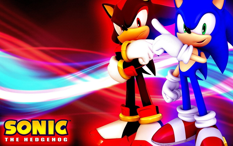 multi colored, Shadow the Hedgehog, close-up, design, communication, red, Sonic Adventure 2, illuminated, toy, nightlife, motion, Sonic the Hedgehog, Sonic