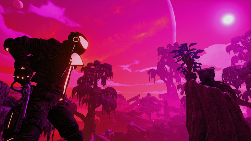 1080P, Retrowave, video games, vaporwave, Borderlands 3