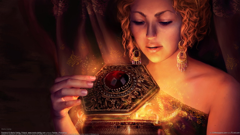 magic, box, fantasy, pandora, hd, 1080P, s