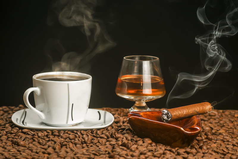cigar, Cup, 5K, grain, coffee, cognac