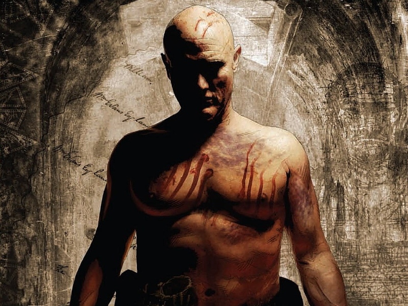 chest, front view, muscular build, dirty, people, tattoo, portrait, adult, human representation, hellraiser, architecture, shirtless, statue, creativity