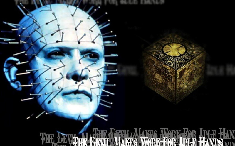 demon, poster, 720P, hellraiser, horror, dark