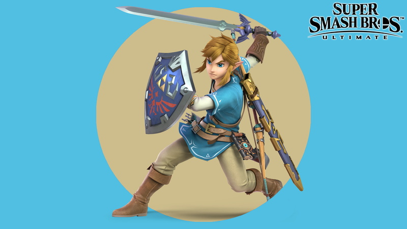 1080P, Super Smash Bros. Ultimate, The Legend of Zelda, Video Game, Link
