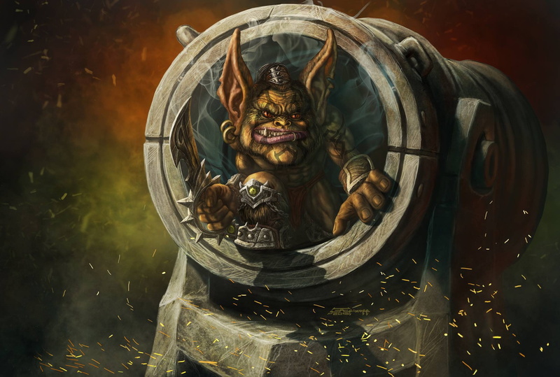 Gremlin, gun, Art Edit, being, monster, 1080P