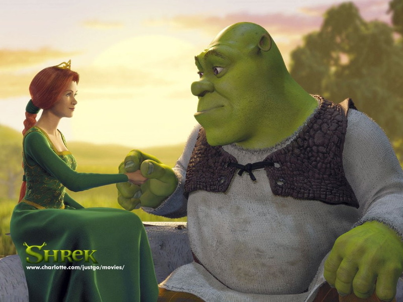 greenpeolple, fionashrek, fiona, art, Shrek, hd, people, actors, 480P, movie