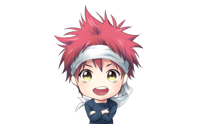 Food Wars: Shokugeki no Soma, Sōma Yukihira, Anime, 1080P