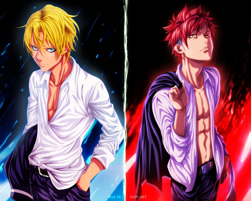 Anime, Takumi Aldini, Sōma Yukihira, Food Wars: Shokugeki no Soma, 4K