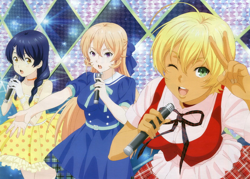 Ikumi Mito, Megumi Tadokoro, Anime, Erina Nakiri, 5K, Food Wars: Shokugeki no Soma