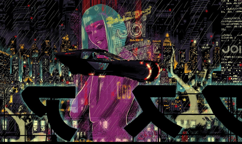 Blade Runner, artwork, science fiction, vehicle, futuristic city, 2K