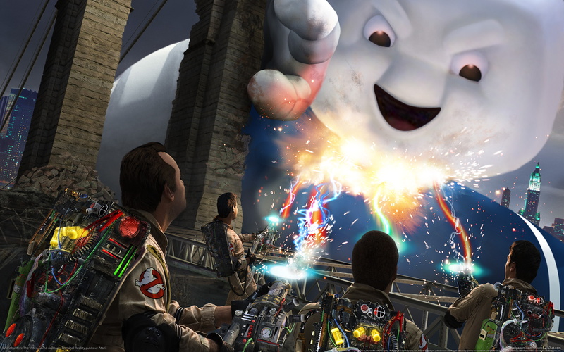 2K, Ghostbuster, the marshmallow man, Ghost hunters