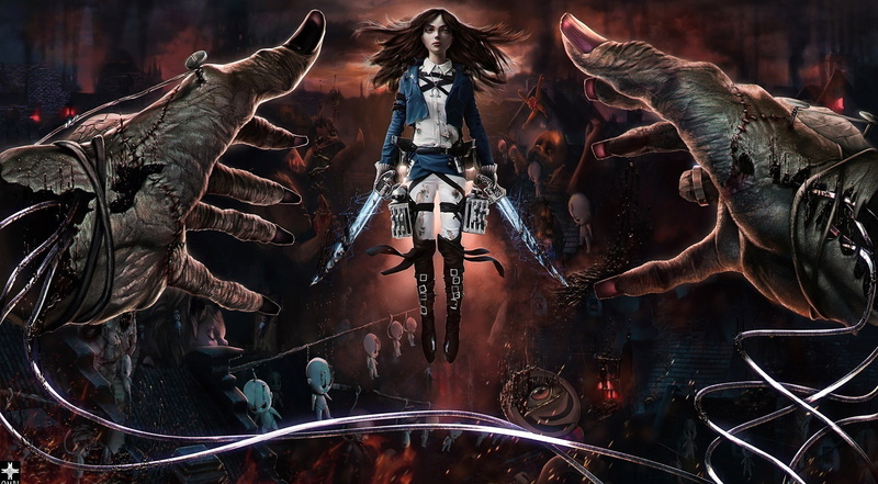720P, artwork, American McGees Alice, fantasy art