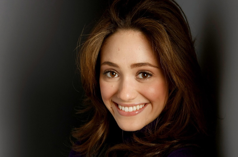 emmy rossum, glance, rossum, smile, emmy, celebrities, 1080P