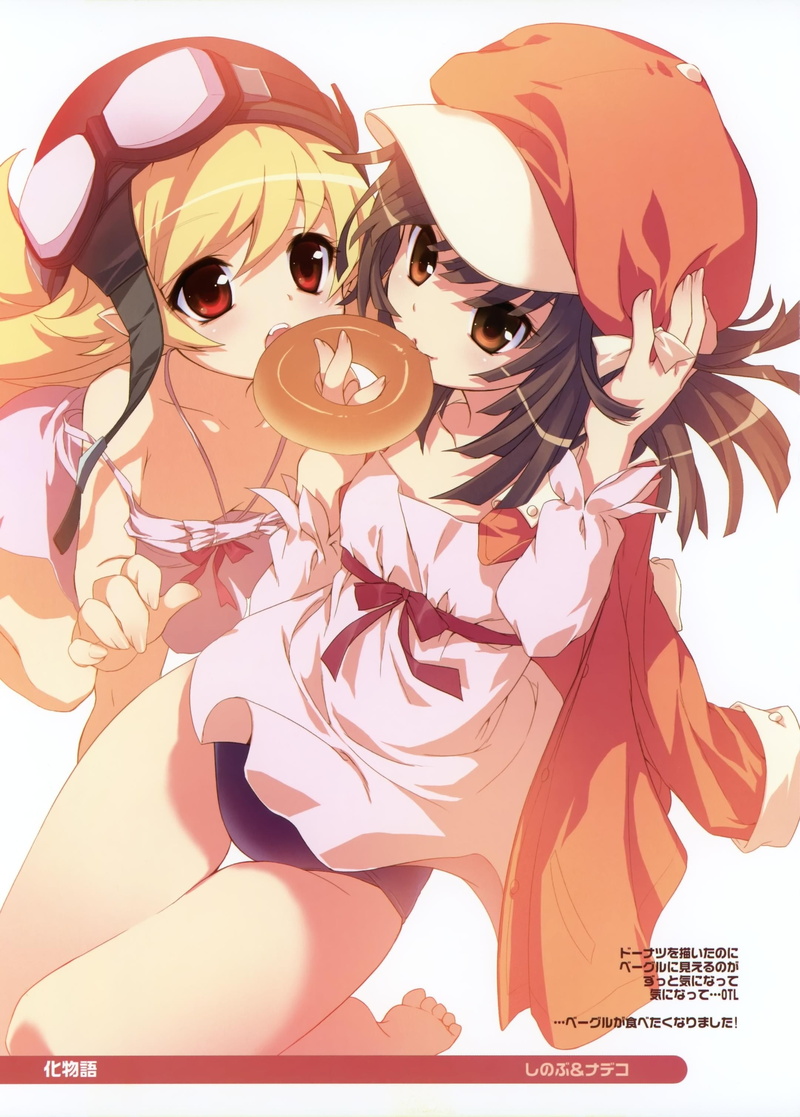 Oshino Shinobu, Bakemonogatari, oshino, hd, 2K, sengoku, artwork, hot, anime, nadeko, art, shinobu