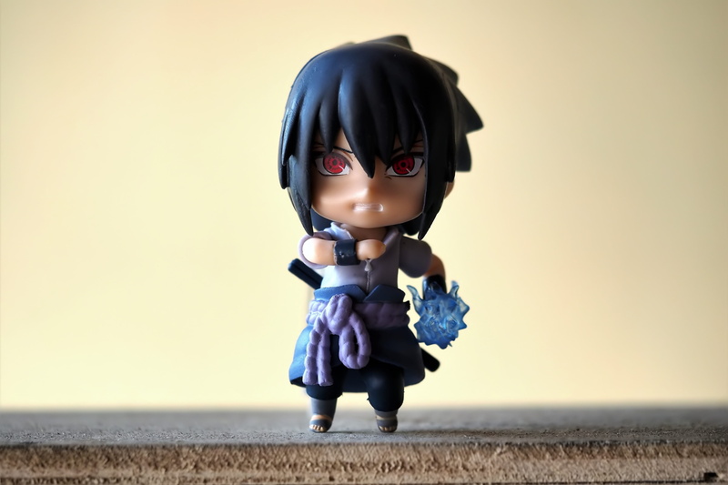 outdoors, land, boy, one person, lifestyles, television, nature, series, child, sky, sasuke, figurine, field, male, toy, anime, japanese, cute, clear sky