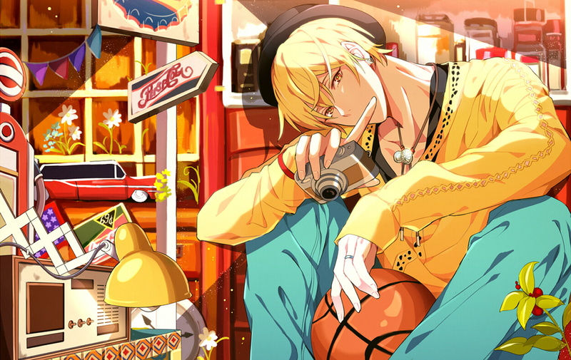 kise, kuroko, ryouta, basket, camera, boy, 1080P