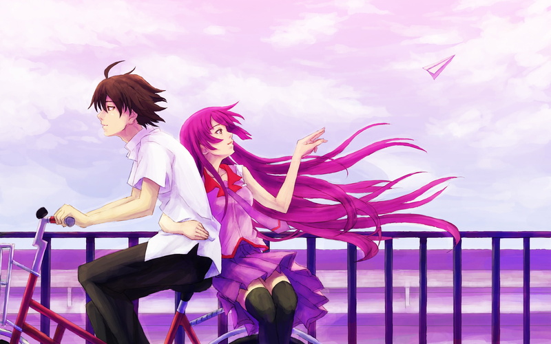 senjougahara hitagi, bakemonogatari, araragi koyomi, 2K, novel series