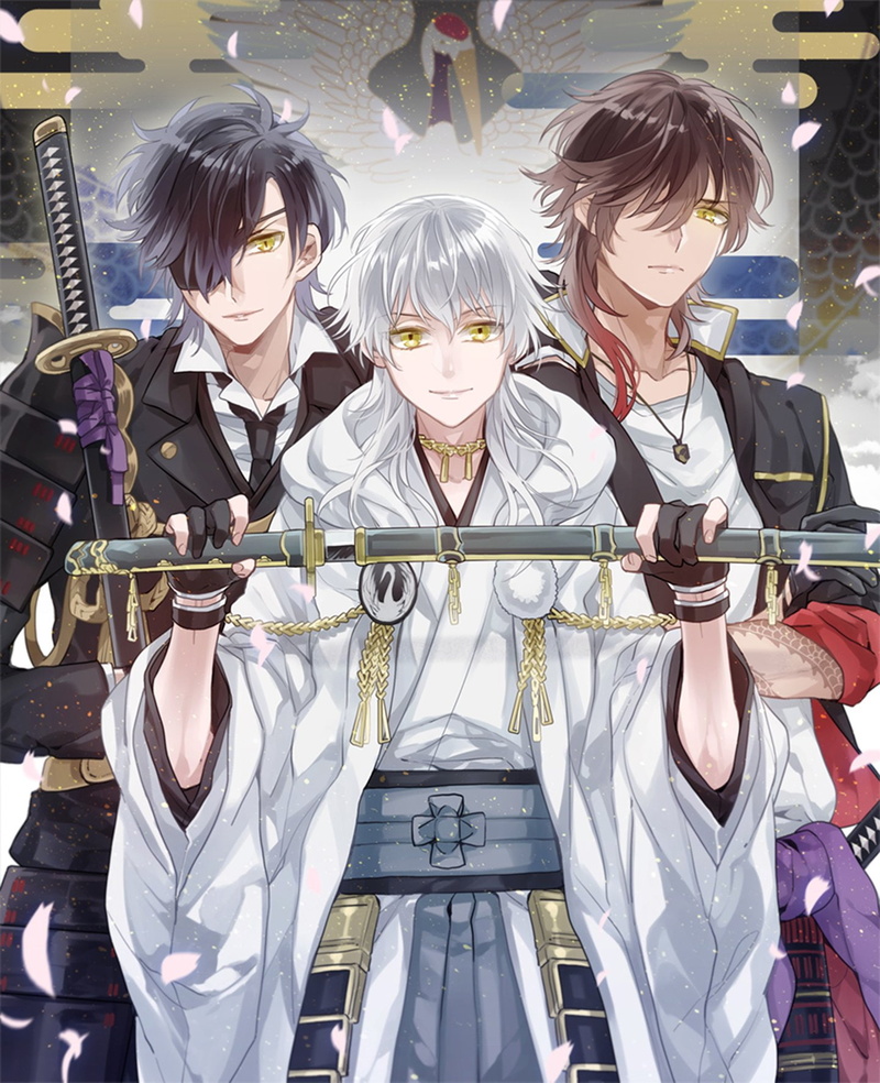 anime, ranbu, characters, male, touken, cool, 720P, date-gumi, game, boys, series