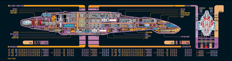 Trek, spaceship, Star, Starship, Defiant, 2K