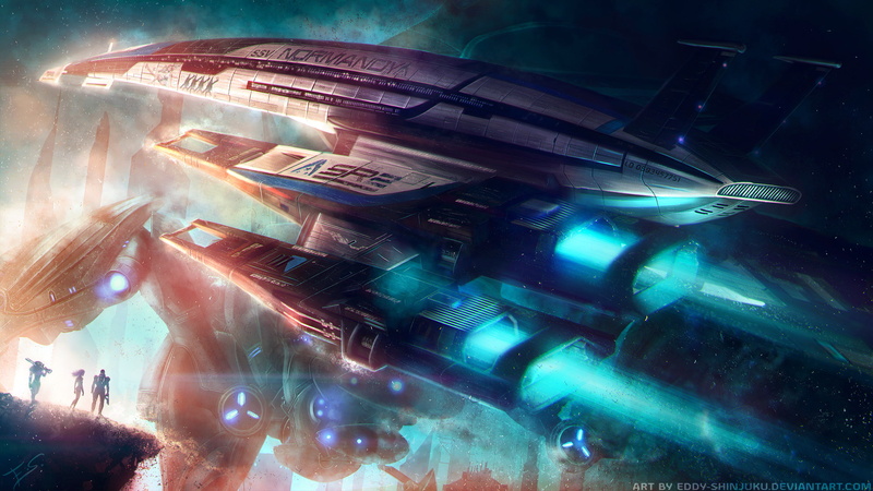 Mass Effect, Normandy SR-2, Starship, 2K