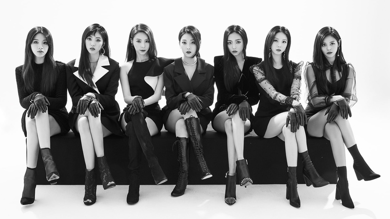 K-pop, monochrome, Asian, 1080P, CLC