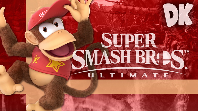 1080P, Diddy Kong, Video Game, Super Smash Bros. Ultimate, Donkey Kong
