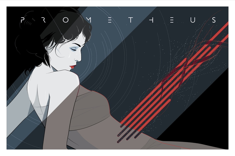 Prometheus, profile, movies, artwork, Craig Drake, 1080P