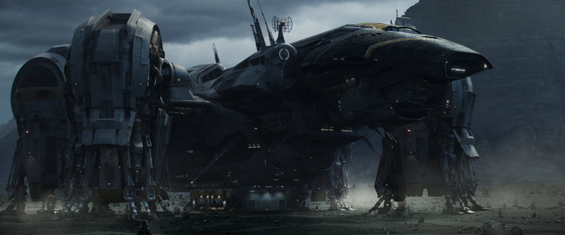 Prometheus (movie), 2K, futuristic, film stills, spaceship, movies