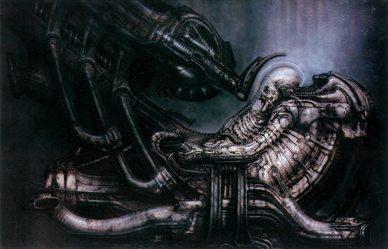 Aliens, Machine, Aliens (movie), 1080P, Prometheus (movie), H. R. Giger