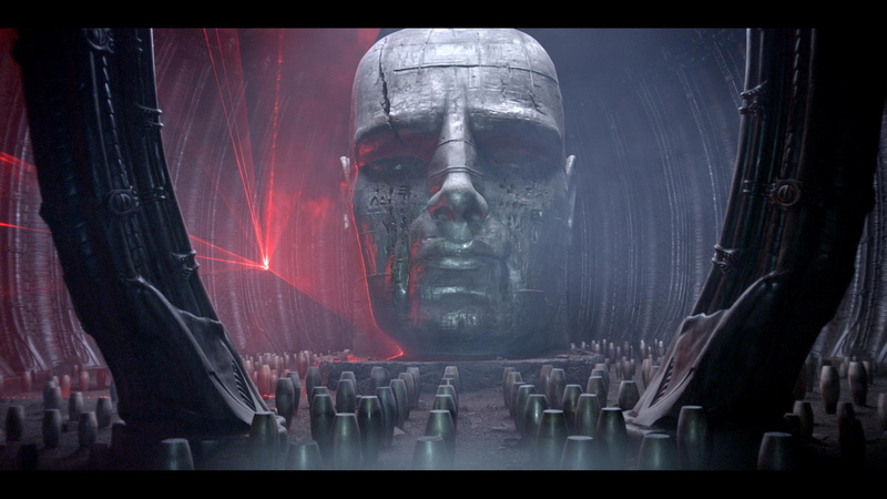 movie, architecture, no people, male likeness, human representation, place of worship, Prometheus, statue, sci, spirituality, the past, 1080P, face, representation
