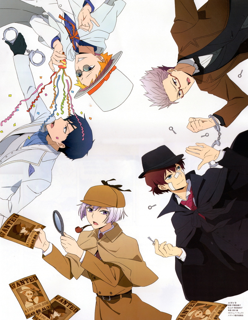(hamatora), 4K, nice, art, series, murasaki, character, hamatora