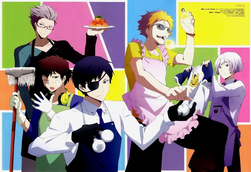 guys, hamatora, 1080P, character, cute, series, group, anime