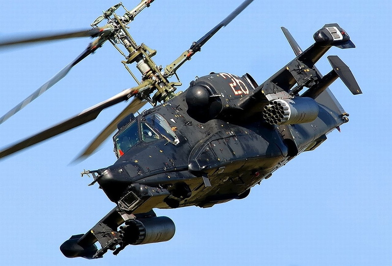 no people, flying, helicopter, clear sky, mode of transportation, low angle view, single object, technology, air vehicle, machinery, motion, Military Helicopters