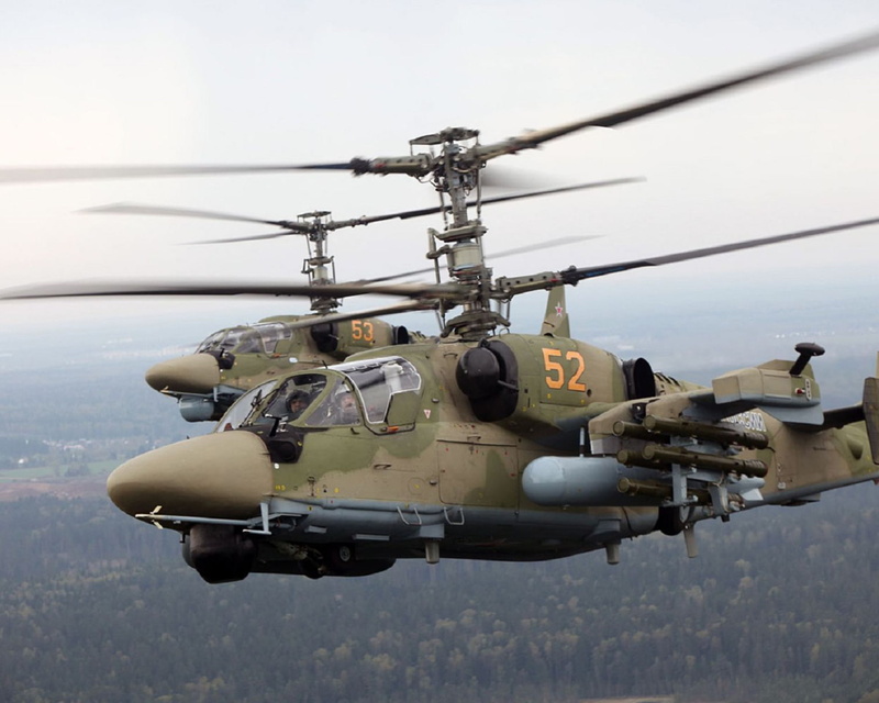 Kamov Ka-50, 1080P, Military Helicopters