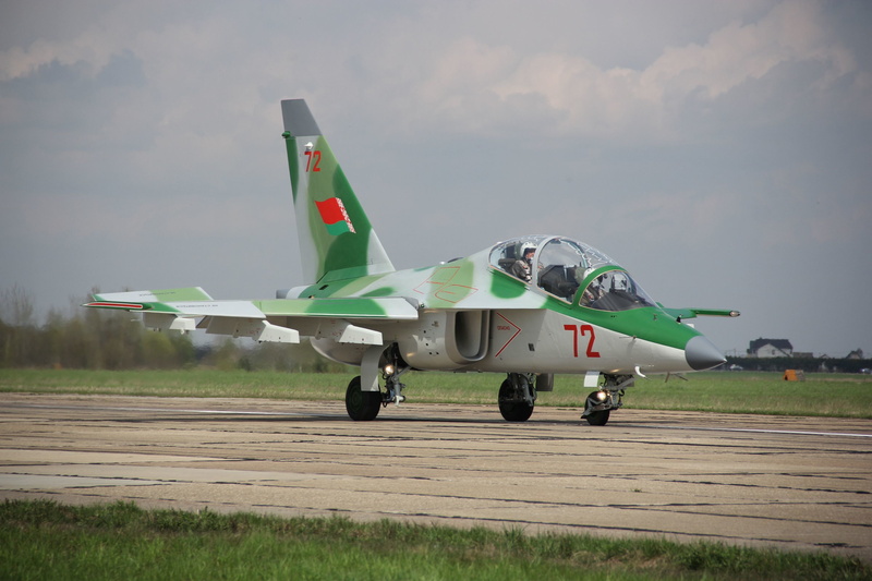 height, BBC, Belarus, combat training, airplane, the plane, Yakovlev, the sky, Yak-130, 2K, flight, The Yak-130, attack, Air Force