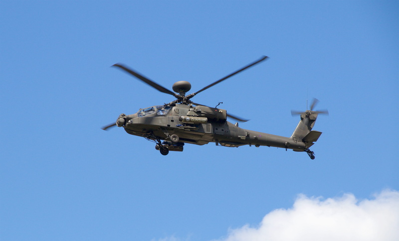 farnborough airport, motion, sky, aerospace industry, mid-air, united kingdom, airplane, gunship, military, day, propeller, single object, helicopter, weapon