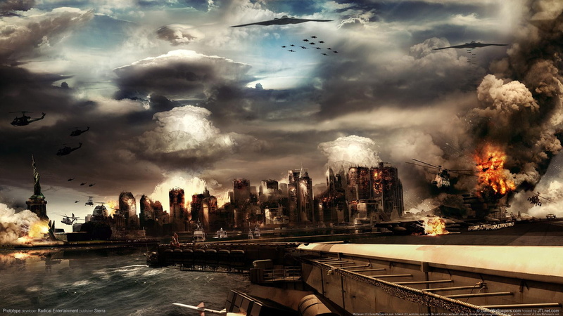 games, illustration, 1080P, city, game, prototype