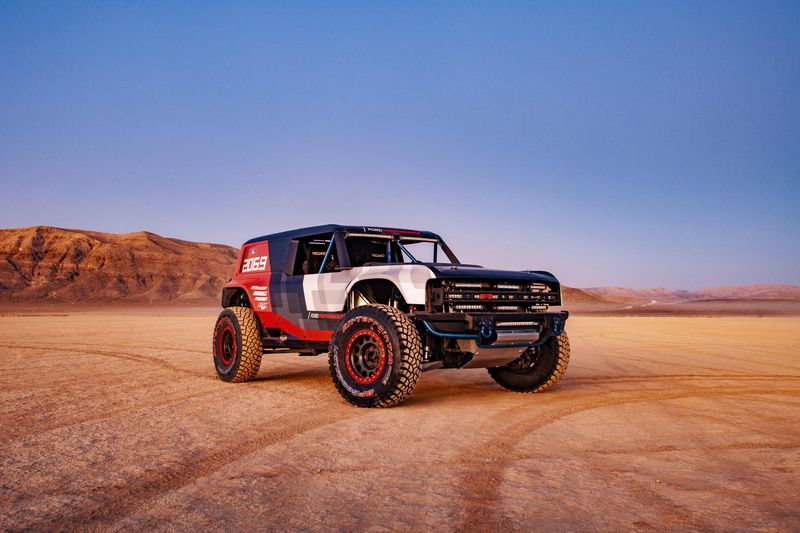 Bronco R Race Prototype, 2019, 4K, Ford, in the desert