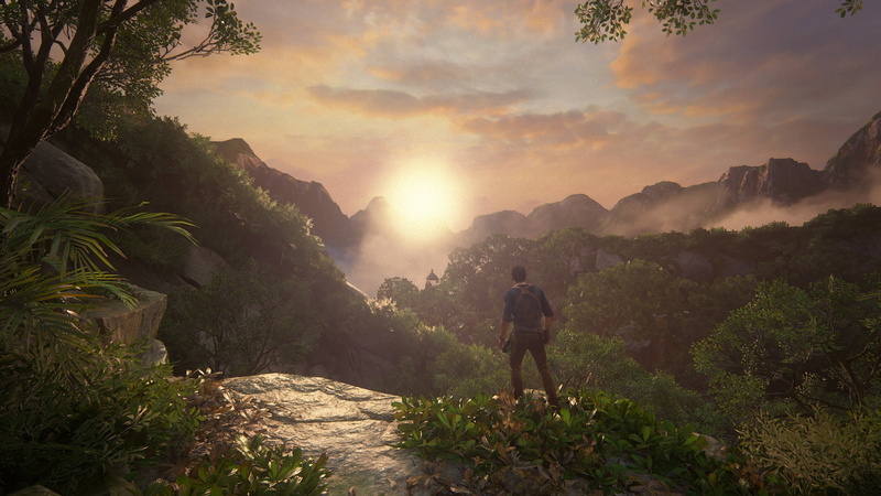sunset, island, Uncharted 4, 1080P, Nathan Drake, Naughty Dog, Playstation 4