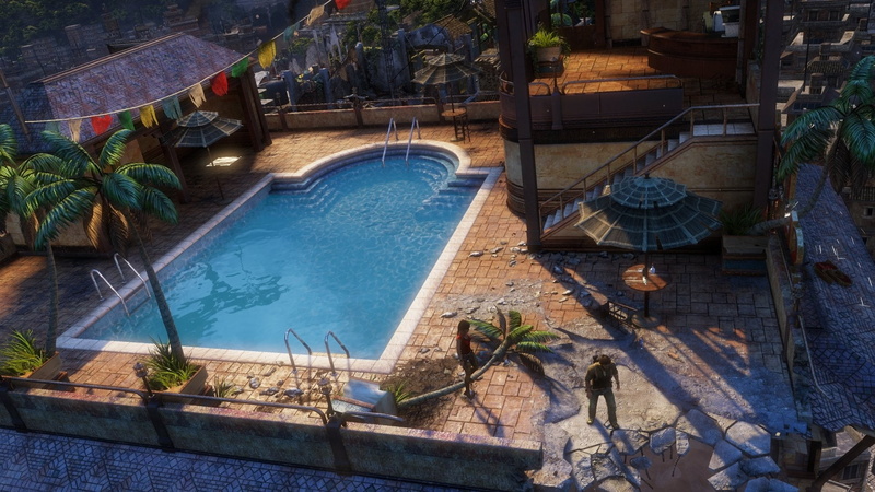 Uncharted, Pool, 1080P, Uncharted: The Nathan Drake Collection