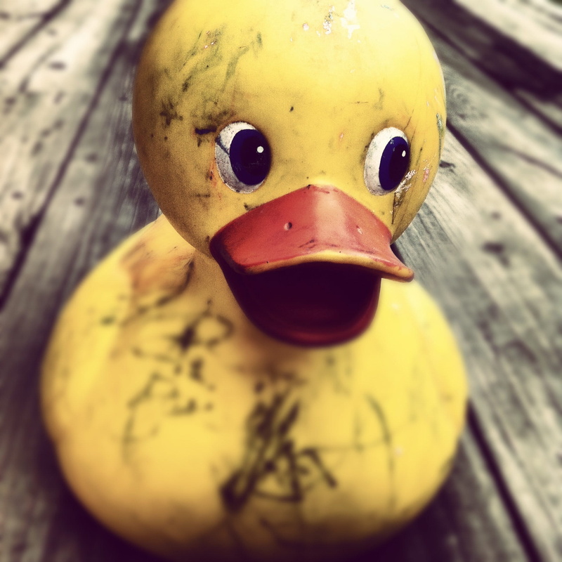 day, rubber duck, looking at camera, baby, kid, cute, retro, photography, representation, focus, rubber, play, food, duck, plastic, old, gray, high angle view