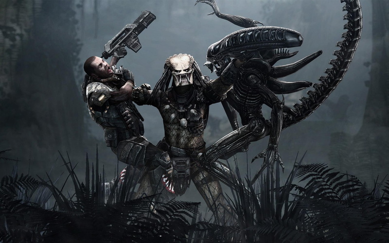 vs, 1080P, predator, game, games, aliens