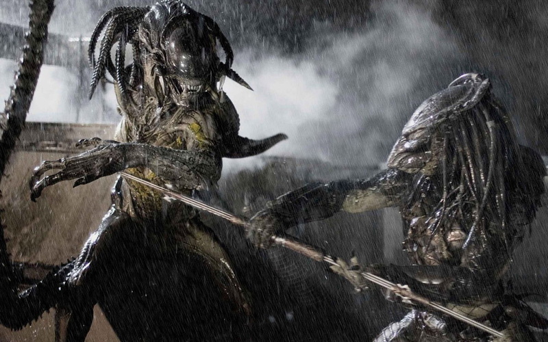 space, guns, 1080P, war, aliens, movie, predator, battle, vs